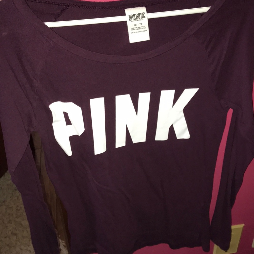 victoria’s secret pink shirt